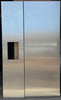 Thermador  TFL18ID800 18 Inch Flat Stainless Steel Door Panel for External Dispenser and Thermador  TFL30IR800 30 Inch Flat Stainless Steel Door Panel(For Use with Handle)