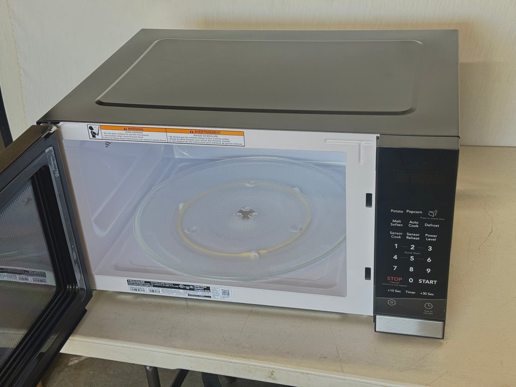 Frigidaire Gallery Series GMBS3068BF 2.2 cu. ft. Built-in Microwave Oven with 1,100 Watts, Sensor Cook Technology, Quick Start, Melt Setting, Child Lock, Glass Turntable, and Trim Kit Sold Separately: Stainless Steel