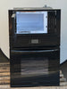 Frigidaire FCWM2727AB 27 Inch Combination Electric Wall Oven with 5.4 Cu. Ft. Total Capacity, Fan Convection, Self Clean, Sensor Cook, Cook Time Setting, Convection Bake, Microwave Cooking, Add 30 Seconds, Sabbath Mode, and Star-K Certified: Black