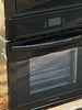 Frigidaire FCWM2727AB 27 Inch Combination Electric Wall Oven with 5.4 Cu. Ft. Total Capacity, Fan Convection, Self Clean, Sensor Cook, Cook Time Setting, Convection Bake, Microwave Cooking, Add 30 Seconds, Sabbath Mode, and Star-K Certified: Black