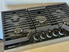 Frigidaire Gallery Series GCCG3648AB 36 Inch Gas Cooktop with 5 Sealed Burners, Quick Boil Burner, Simmer Burner, Continuous Grates, Backlit LED Knobs, and ADA Compliant: Black