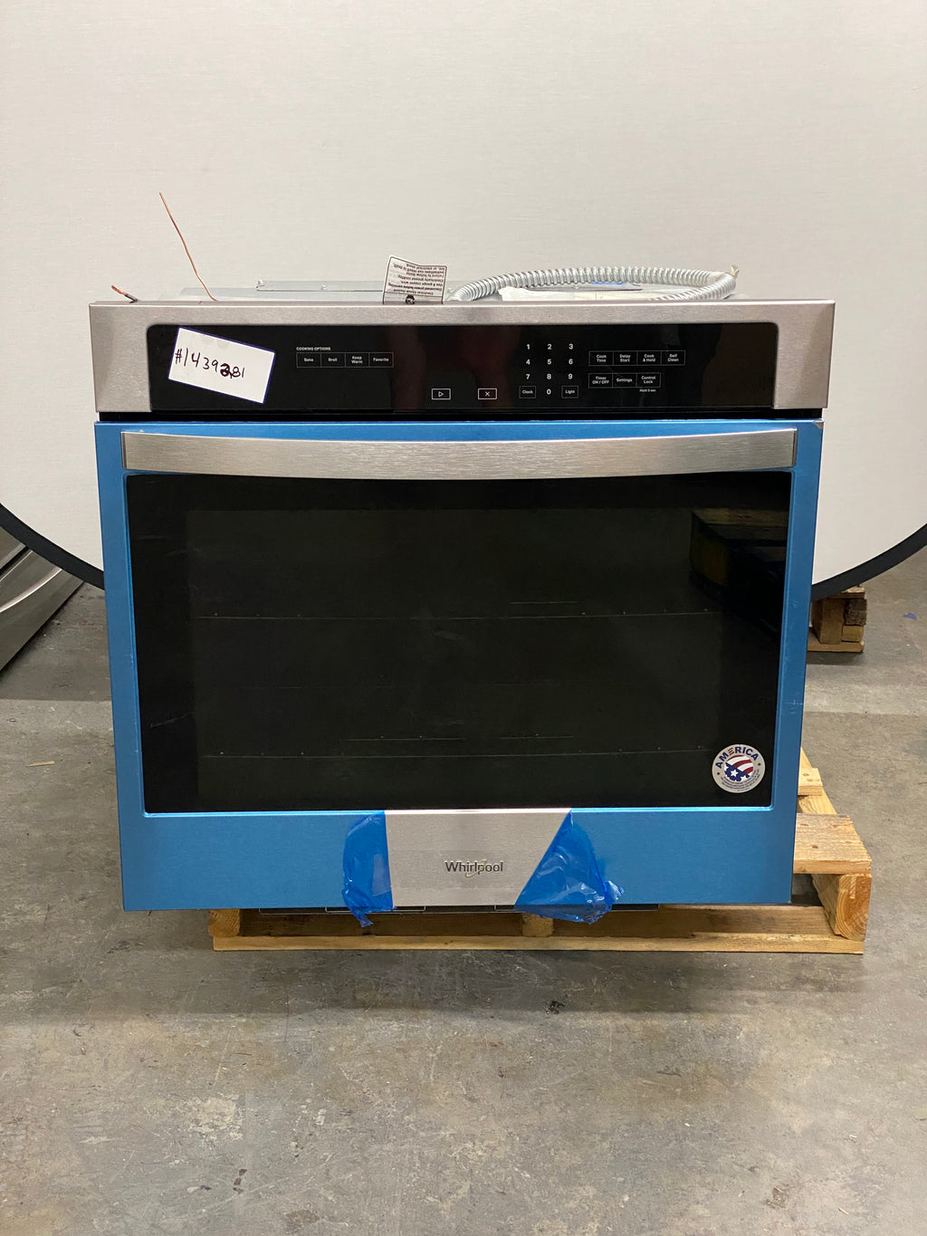 Whirlpool WOS31ES0JS 30 Inch 5.0 Cu. Ft. Electric Single Wall Oven