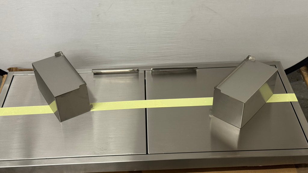 DCS  ADN1 20X48 48 Inch Outdoor Access Door Storage with 304 Series Stainless Steel Construction