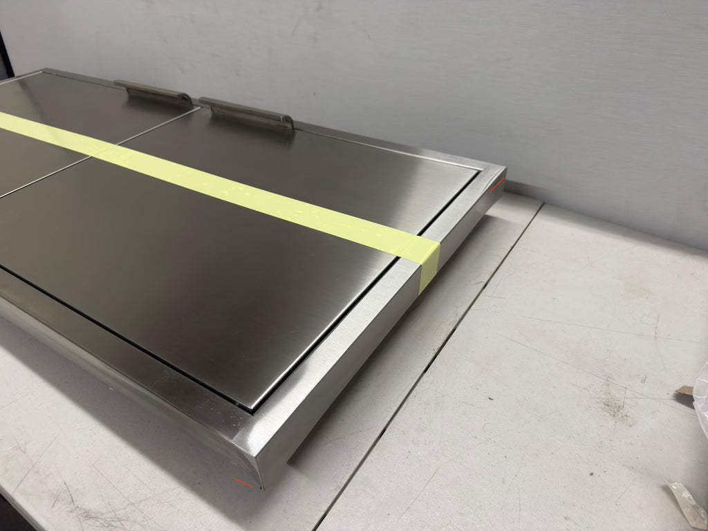 DCS  ADN1 20X48 48 Inch Outdoor Access Door Storage with 304 Series Stainless Steel Construction