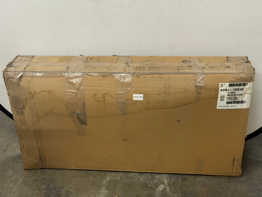 DCS  ADN1 20X48 48 Inch Outdoor Access Door Storage with 304 Series Stainless Steel Construction