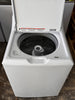 GE GTW485ASWWB 27 Inch Top Load Washer with 4.5 cu ft Capacity, Wash Boost, Cold Plus, True Dial Action Agitator, Water Level Control, Sanitize, Deep Fill, Deep Rinse, Stainless Steel Drum, Status Notification, Bleach & Fabric Dispensers: White