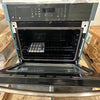 GE  JTS3000SNSS 30 Inch Electric Single Wall Oven with Scan-to-Cook, WiFi, Glass Touch Controls, Steam Self-Clean, Heavy-Duty Racks, 10-Pass Bake Element, 8-Pass Broil Element, Sabbath Mode, ADA Compliant, and UL Certified: Stainless Steel