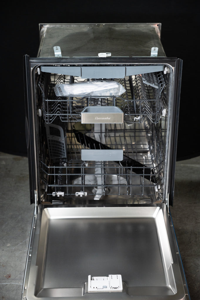 Thermador DWHD640EPR Emerald Series. 24 Inch. Smart Dishwasher. Panel Ready 24 Inch Fully Integrated Smart Dishwasher with 16 Place Setting Capacity, 8 Wash Cycles, and Chef's Tool Drawer® 3rd Rack: Custom Panel Ready