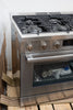 Bosch 800 Series HGS8655UC 36 Inch Freestanding Gas Range with 6 Sealed Burners, 3.4 cu. ft. Oven Capacity, Continuous Grates, Convection Oven, and Self-Cleaning: Stainless Steel
