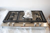 KitchenAid  KCGS956ESS 36 Inch Gas Cooktop with 5 Sealed Burners, Removable Griddle, 10,000 BTU Even-Heat™ Torch Burner, 20,000 BTU Professional Dual Ring Burner, Continuous Full-Width Cast-Iron Grates: Stainless Steel