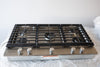 KitchenAid  KCGS956ESS 36 Inch Gas Cooktop with 5 Sealed Burners, Removable Griddle, 10,000 BTU Even-Heat™ Torch Burner, 20,000 BTU Professional Dual Ring Burner, Continuous Full-Width Cast-Iron Grates: Stainless Steel