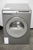 ASKO Logic Series  T411VDT 24 Inch Electric Dryer with 5.1 Cu. Ft. Capacity, Butterfly™ Drying System, Soft Drum™ Technology, LCD Display, Interior Light, Line Concept™, 13 Dry Programs, Sensi Dry™, Auto Synthetic, Airing Option, and Anti-Crease: Titanium