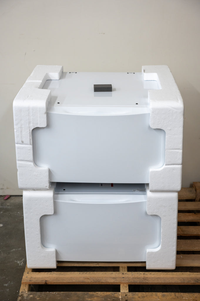 Electrolux Luxury-Glide® EPWD257UIW Washer/Dryer Laundry Pedestal with Spacious Storage Drawer: Island White