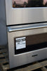 Viking 5 Series  VDOE130SS 30 Inch Built-In Double Electric Wall Oven with 8.6 cu. ft. Total Capacity, TruConvec™, Vari-Speed Dual Flow™, Rapid Ready™ Preheat, TruGlide™ Racks and 10-Pass Broiler: Stainless Steel