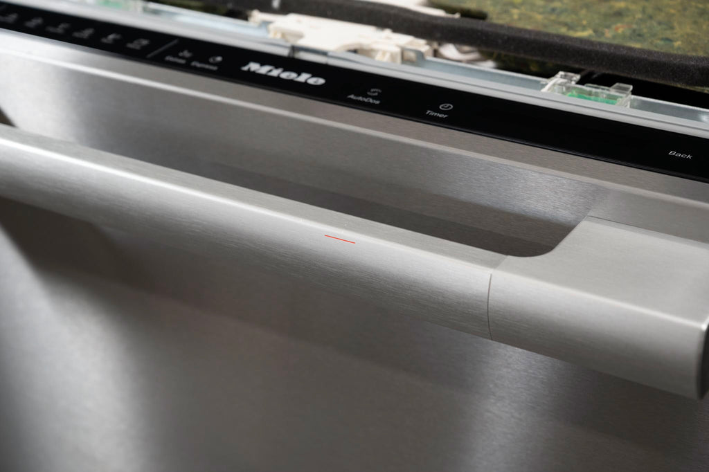 Miele Series G 7766 SCVi SF 24 Inch Built-In Fully Integrated Dishwasher with 16 Place Setting Capacity, 13 Program Cycles, 39/37 dBA, WifiConn@ct, EcoPower, 3D MultiFlex Cutlery, DirectSensor, Remote, BrilliantLight, Water Softener: Clean Touch Steel