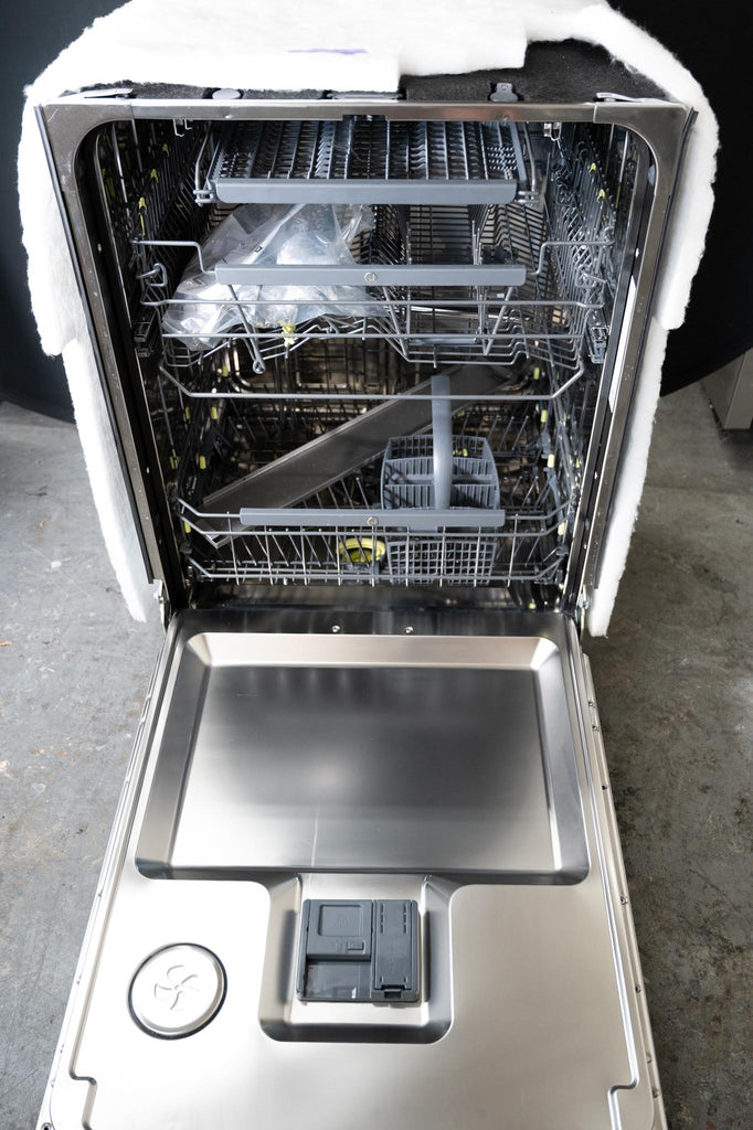ASKO 50 Series DFI565XXL 24 Inch Fully-Integrated Panel Ready Built-In Smart Dishwasher with 16 Place Settings, 9 Wash Cycles, 40 dBA, 3 Racks, 9 Spray Zones, XXL Tub, Super Cleaning System+™, Kid Safe™, Self-Cleaning Program, Turbo Drying™: Panel Ready