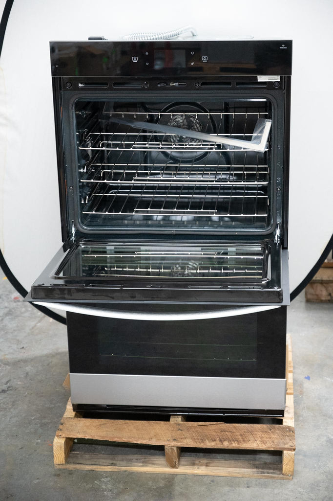 Whirlpool  WOED7030PZ 30 Inch Double Electric Smart Wall Oven with 10.0 cu. ft. True Convection Oven, Steam Clean, Air Fry, Frozen Bake™, Rapid Preheat, WiFi, and Star K: Fingerprint Resistant Stainless Steel