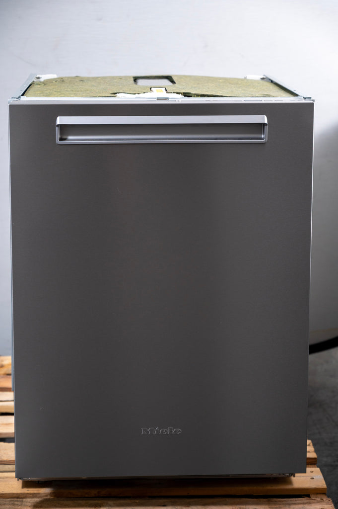 Miele PureLine G 5266 SCVi SFP 24 Inch Fully Integrated Dishwasher with 16 Place Setting, MultiFlex 3D Cutlery Tray, 42 dBA, DirectSelect, QuickIntenseWash, AutoOpen Dry, Water Softener, ExtraClean & ExtraDry Options: Stainless Steel, Pocket Handle
