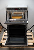 GE JK3800SHSS 27 Inch Combination Wall Oven with 4.3 cu. ft. Oven Capacity, 1.7 cu. ft. Microwave, Sensor Cooking Controls, Bake Element, Broil Element, Glass Touch Controls, GE Fits! Guarantee, and Self-Clean with Steam: Stainless Steel