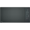 GE Profile PCWK22U1WBB 2.2 cu. ft. Built-In Microwave Oven with 1,100 Watts, Scan-to-Cook Technology, Weight/Time Defrost, Glass Turntable, ADA Compliant, and Optional Trim Kit (Sold Separately): Black