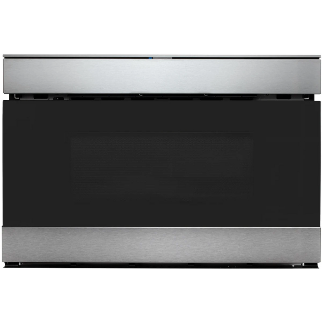 Sharp  SMD2489ES 24 in. 1.2 cu. ft. Flush Mount Microwave Drawer™ with Sensor Reheating, Easy Wave Open, WiFi, Air Flow Venting, Hidden Glass Touch Controls, and 950W Cook Power: Stainless Steel