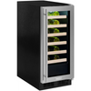Marvel ML15WSP3RP 15 Inch Single Zone Wine Cooler with Vibration Neutralization System™, Heavy-Gauge Wire Racks, Close Door Assist and 24-Bottle Capacity: Panel Ready, Integrated Right Hinge