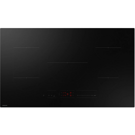 Samsung  CC70F36S2D 36 Inch Width Induction Cooktop with 5 Induction Burners, Digital Touch Controls, Anti-Scratch Matte Glass Cooktop, 4.3kW Power Burner, Sync Burner, Wi-Fi, Hot Surface Indicator, Simmer Function, Safety Shutoff, ADA Compliant: Black