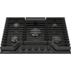 Frigidaire Gallery Series GCCG3048AB 30 Inch Gas Cooktop with 5 Sealed Burners, 18,000 BTU Burner, Simmer Burner, Continuous Grates, Backlit LED Knobs, and ADA Compliant: Black
