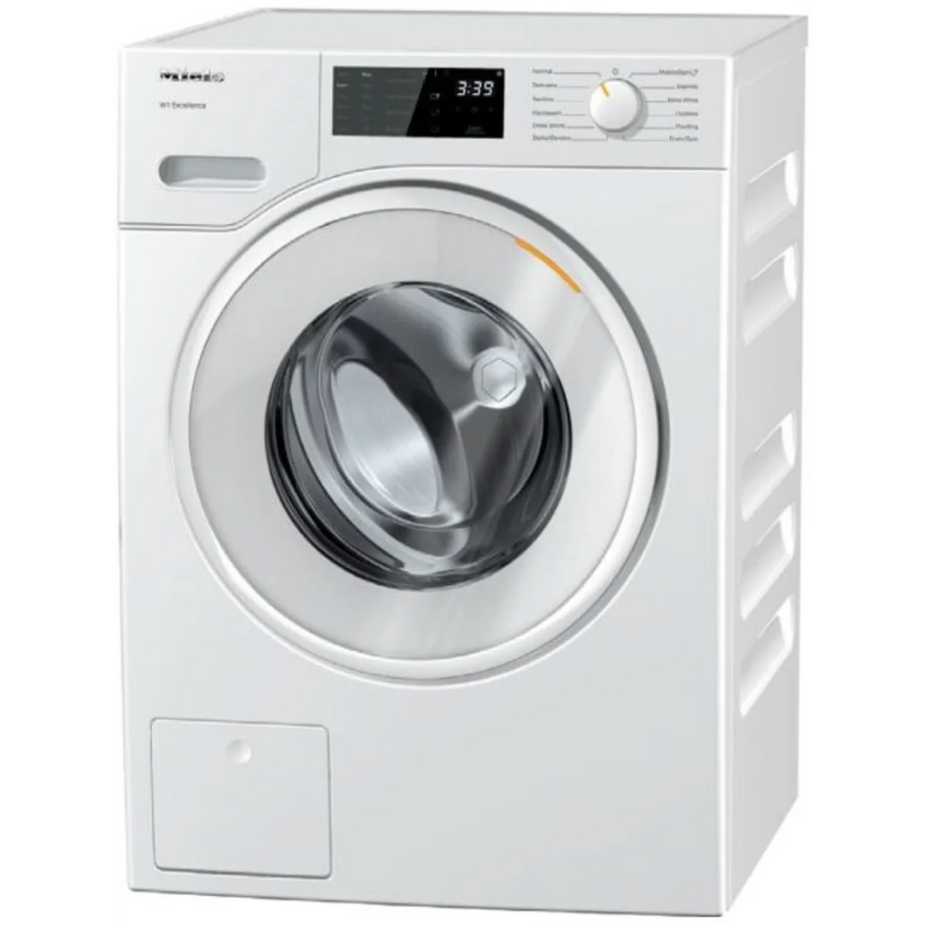 Miele Classic WXD160 WCS 24 Inch Front Load Smart Washer with 2.26 Cu. Ft. Capacity, Honeycomb™ Drum, DirectSensor User Interface, WiFiConn@ct, Mobile Control, CapDos, Add Laundry, 1600 RPM Spin Speed, 11 Wash Programs, Sanitize,  SoftSteam: Lotus White