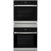 Whirlpool  WOS52ES4MZ 24 Inch Single Smart Electric Wall Oven with 2.9 Cu. Ft. Capacity, True Convection, Frozen Bake™, Self-Clean, Assisted Cooking, Remote Start, Hidden Bake Element, Control Lock, WiFi, Scan-to-Connect Technology: Stainless Steel