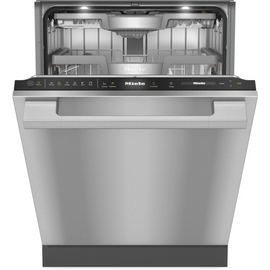 Miele Series G 7766 SCVi SF 24 Inch Built-In Fully Integrated Dishwasher with 16 Place Setting Capacity, 13 Program Cycles, 39/37 dBA, WifiConn@ct, EcoPower, 3D MultiFlex Cutlery, DirectSensor, Remote, BrilliantLight, Water Softener: Clean Touch Steel