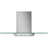 Cafe  CVW73612MSS 36 Inch Wall-Mount Glass Canopy Chimney Hood with 350 CFM Venting System, Electronic Backlit Controls, Dual Halogen Lighting, Night Light, Convertible Options, Optional Remote and Auto Off: Stainless Steel