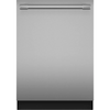 Thermador Emerald Series DWHD640EFP 24 Inch Fully Integrated Smart Dishwasher with 16 Place Setting Capacity, 8 Wash Cycles, and Chef's Tool Drawer® 3rd Rack: Stainless Steel - Professional Handle