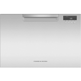 Fisher & Paykel DishDrawer Series DD24SAX9N 24 Inch Full Console Single DishDrawer Dishwasher with 7 Place Setting Capacity, 6 Wash Cycles, 6 Wash Programs, Cutlery Basket, Child Lock, Silence Rating of 45 dBA, ADA Compliant, Energy Star: Stainless Steel