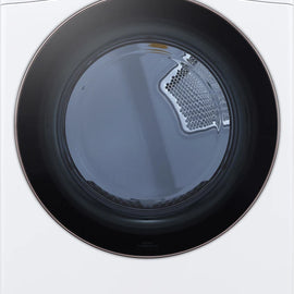 LG DLGX4001W 27 Inch Gas Smart Dryer with 7.4 Cu. Ft. Capacity, 12 Dryer Programs, Sensor Dry, Steam, Wrinkle Care, Dial-A-Cycle™, SteamSanitary™ and Energy Star Certified: White. Only drum is broken