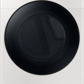 Samsung DVE50BG8300E 27 Inch Electric Dryer with 7.5 cu. ft. Capacity, Steam Sanitize+, Sensor Dry, Vent Sensor, Smart Care, Wi-Fi, 21 Drying Cycles, Quick Dry, Wrinkle Prevent, ADA Compliant, and ENERGY STAR® Certified: Ivory