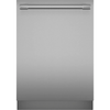 Thermador Sapphire Series DWHD660EFP 24 Inch Fully Integrated Smart Dishwasher with 16 Place Setting Capacity, 9 Wash Cycles, and ZoneControl™ Spray Arm: Stainless Steel - Professional Handle