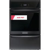 Frigidaire GCWG2438AB 24 Inch Single Gas Wall Oven with 2.8 Cu.Ft. Capacity, Air Fry, True Convection, Steam Bake, Quick Preheat, Self Clean, Steam Roast, Touch Screen Control Panel, Sabbath Mode, and Star-K Certified: Black