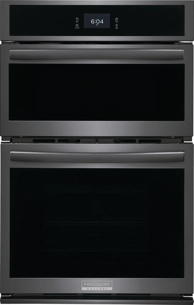 Frigidaire Gallery Series GCWM2767AD 27 Inch Combination Electric Wall Oven with Air Fry, 5.5 Cu. Ft. Capacity, Total Convection Oven, Steam/Self Clean, No Preheat, Slow Cook, Steam Bake, Air Sous Vide, Microwave Cook
