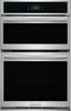 Frigidaire Gallery Series GCWM2767AF 27 Inch Combination Electric Wall Oven with Air Fry, 5.5 Cu. Ft. Capacity, Total Convection Oven, Steam/Self Clean, No Preheat, Slow Cook, Steam Bake, Air Sous Vide, Microwave Cooking, Sabbath Mode: Stainless Steel
