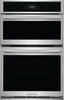Frigidaire Gallery Series GCWM2767AF 27 Inch Combination Electric Wall Oven with Air Fry, 5.5 Cu. Ft. Capacity, Total Convection Oven, Steam/Self Clean, No Preheat, Slow Cook, Steam Bake, Air Sous Vide, Microwave Cooking, Sabbath Mode: Stainless Steel
