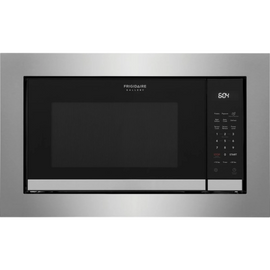 Frigidaire Gallery Series GMBS3068BF 2.2 cu. ft. Built-in Microwave Oven with 1,100 Watts, Sensor Cook Technology, Quick Start, Melt Setting, Child Lock, Glass Turntable, and Trim Kit Sold Separately: Stainless Steel