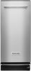 KitchenAid KTTS505ESS 15 Inch Built-In Fully Integrated Trash Compactor with 1.4 cu. ft. Capacity, 1/3 HP, 5:1 Compaction Ratio, Whisper Quiet Plus and Odor Management System: Stainless Steel