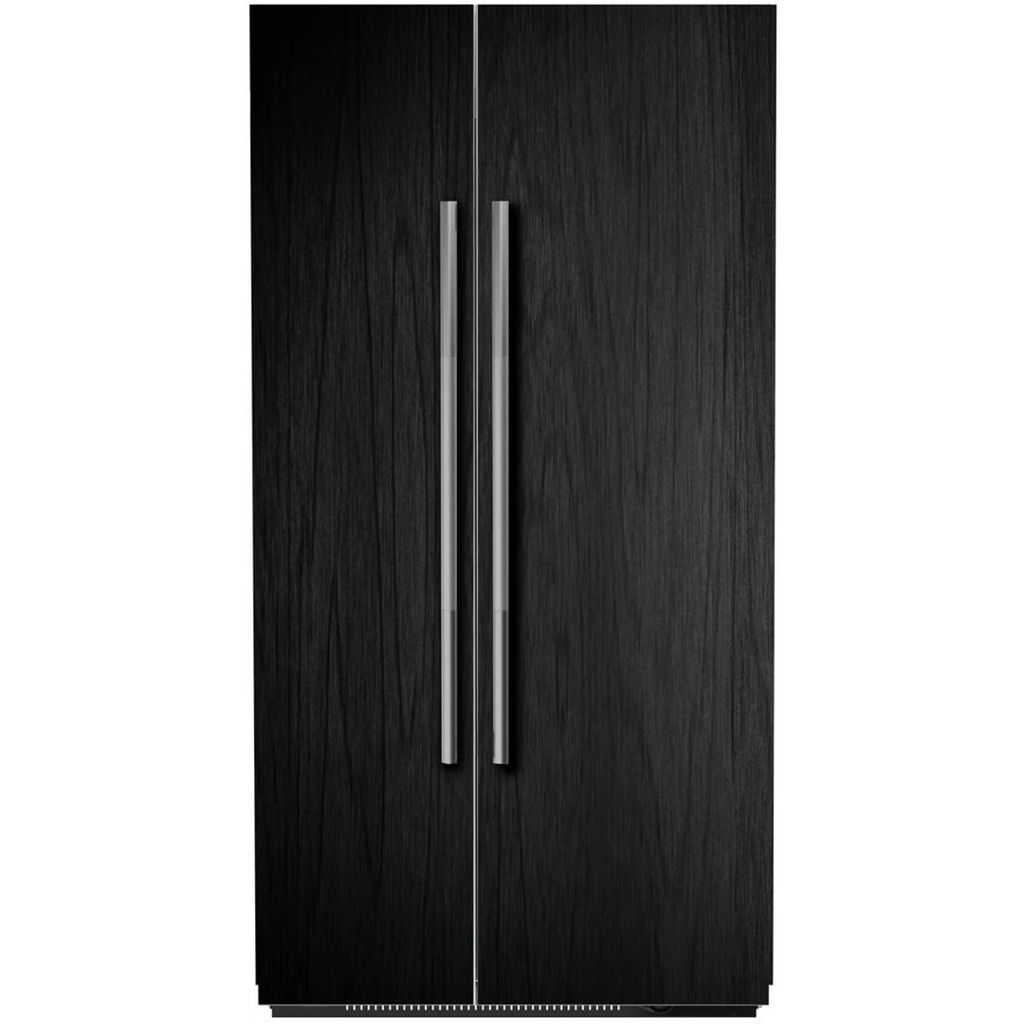 JennAir JBSFS42NMX 42 Inch Panel Ready Counter Depth Built-In Side By Side Refrigerator with 25.6 Cu. Ft. Total Capacity, Daring Obsidian Interior, Precision Temperature Management™ System, Advanced Climate Control Drawer, Automatic Ice Maker: Panel Ready