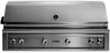Lynx Professional Grill Series L54TRNG 54 Inch Built-In Grill with 1555 sq. in. Cooking Surface, 1 Trident™ Burner, 2 Ceramic Burners, Dual Position Rotisserie, Halogen Lighting and Illuminated Controls: Natural Gas