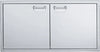 Lynx Professional Grill Series LDR36T 36 Inch True Width Double Access Doors: Stainless Steel