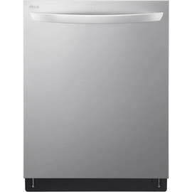 LG LDTH7972S 24 Inch Fully Integrated Smart Dishwasher with 15 Place Settings, 1-Hour Wash & Dry, Adjustable 3rd Rack, 42 dBA, QuadWash™ , Dynamic Heat Dry™, TrueSteam®, WiFi, and Energy Star Certified: Stainless Steel
