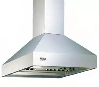 Viking VCCI6609SS 66 Inch Chimney Island Hood Duct Cover For 9 ft. Ceiling: Stainless Steel