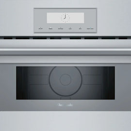 Thermador Professional Series MB30WP 30 Inch Built-In Microwave with 1.6 cu. ft. Capacity, 950 Watts, 10 Power Levels, Color TFT Display, Sensor Cooking, and Specially Crafted Gray Glass