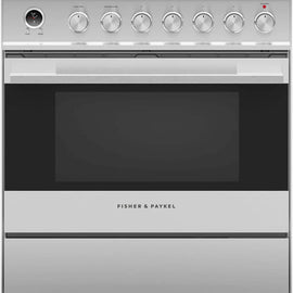 Fisher & Paykel Series 9 Contemporary Series OR30SDI6X1 30 Inch Freestanding Induction Range with 4 Cooking Zones, 3.5 cu. ft. Oven, Warming Drawer, Self Clean, AeroTech™ System, PowerBoost, Hot Surface Indicator, and Sabbath Mode: Stainless Steel